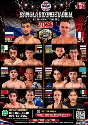 Bangla stadium — Muay Thai — October 29, 2026 thumbnail
