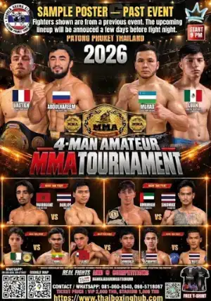 Bangla stadium — Muay Thai — October 24, 2026 thumbnail