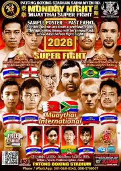 Patong Boxing Stadium — Muay Thai — October 31, 2026 thumbnail