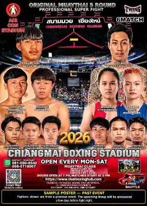 Chiang mai Boxing Stadium — Muay Thai — October 24, 2026 thumbnail